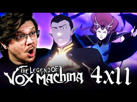 LET THE END BEGIN | THE LEGEND OF VOX MACHINA 4x11 REACTION | Critical Role | Review