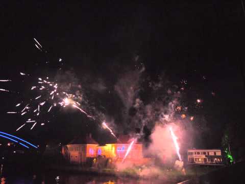 Zeitraffer Hoya Feuerwerk Walpurgisnacht 2012