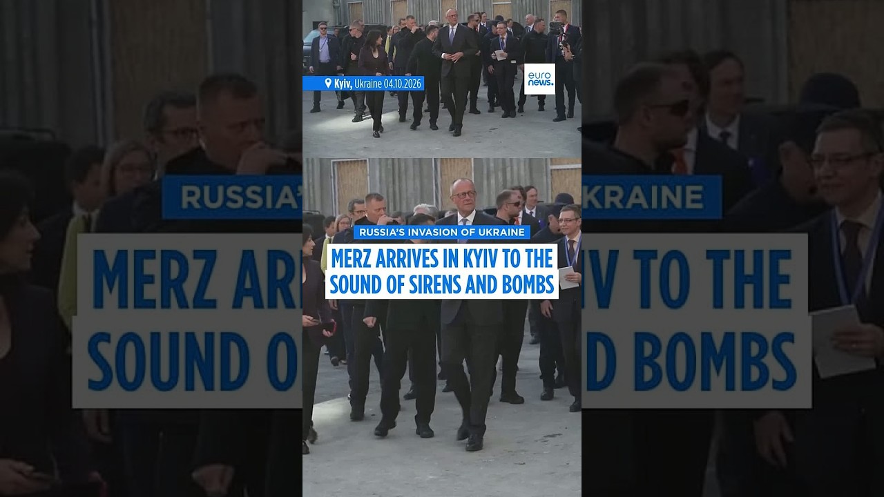 Merz makes surprise visit to Kyiv: Germany pledges further aid to Ukraine