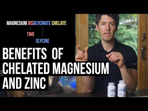 Vidéo: Zinc Chélaté: Avantages, Types Et Meilleure Absorption