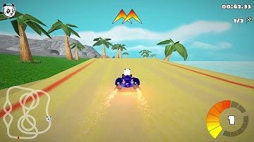 SuperTuxKart 1.0: Volcan Island - 01:57.633
