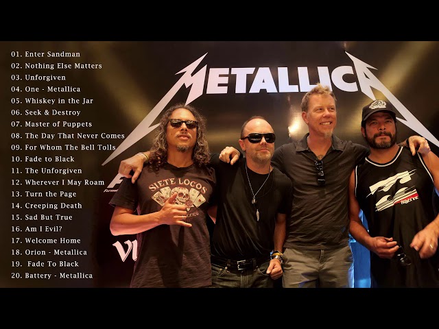 The Best Of Metallica - Metallica Greatest Hits full Album class=
