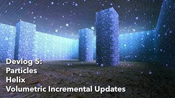 [Devlog 5] Game Engine in C & OpenGL: Particles, Helix & Volumetric Incremental Updates