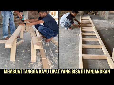 Video: Apa yang bisa dibuat dari kayu? Bagaimana cara membuat tangga dari kayu?