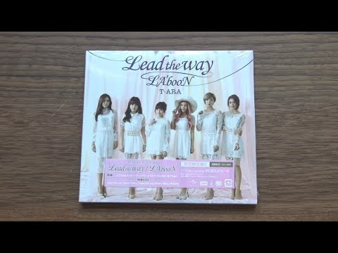 Unboxing T-ARA 9th Japanese Single Lead the way / LA'booN