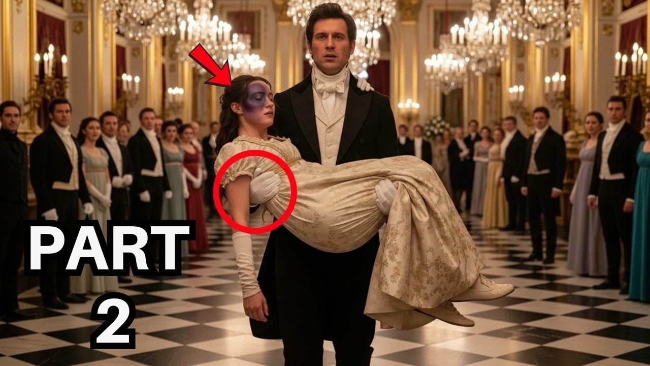 PART 2: BEATEN AND BETRAYED, SHE COLLAPSED AT THE ROYAL BALL—UNTIL THE DUKE LIFTED HER AND CALLED..