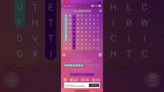 It's pasta time! | Ostrich | Word Search Pro screenshot 3