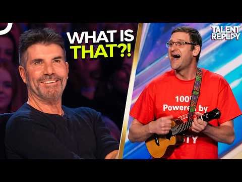 Simon Roasted His Song... Then Called Him VERY FUNNY?! | Britain's Got Talent