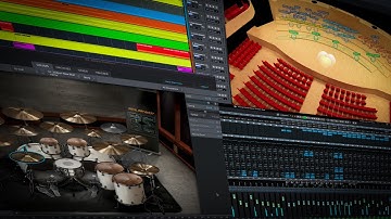 Recording And Orchestrating My Podcast Theme #cubase #viennasymphoniclibrary #recording #orchestra
