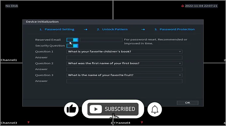 How to Initialize Dahua DVR | Step-by-Step Guide for New Dahua DVR & NVR Setup