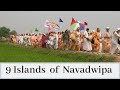 The 9 islands of navadwipa  navadwipa parikrama iskcon