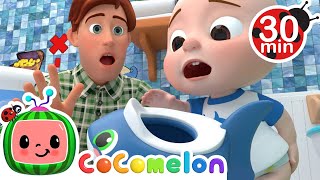 Potty Training Song - CoComelon | Kids Cartoons \& Nursery Rhymes | Moonbug Kids