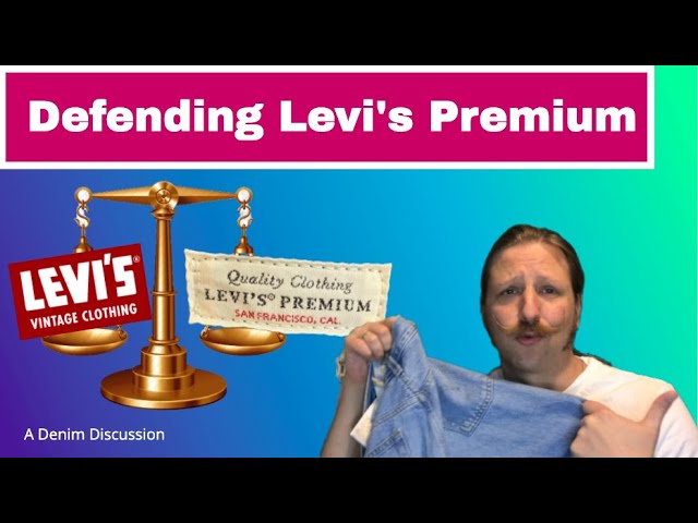 Levi's Premium Line - Worth It? - YouTube