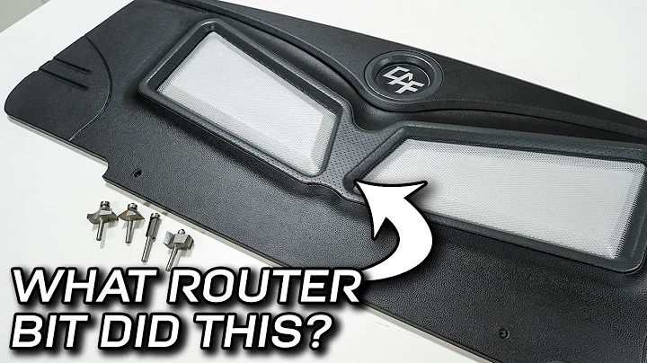 Enhance YOUR Car Audio Build! Router Bit Profiles Explained!