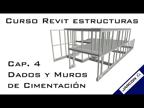 Curso Revit Estructuras - Capitulo 4 | Dados y muros de cimentacion