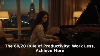 The 80/20 Rule of Productivity: Work Less, Achieve More