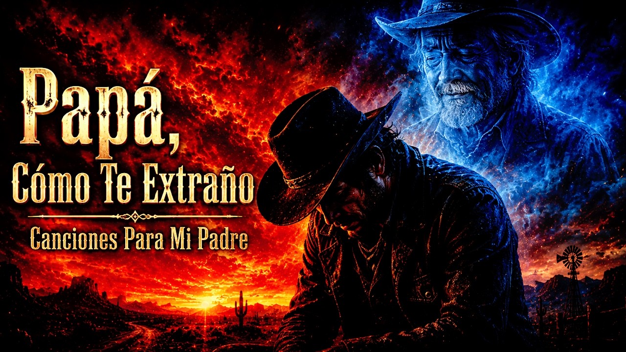 Cover Papá, Cómo Te Extraño - Canciones Para Mi Padre | Dark Country en Español | Mateo Rivera