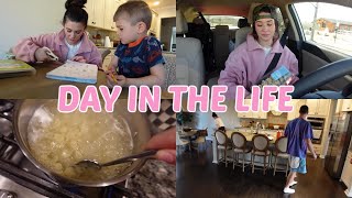 DAY IN THE LIFE OF A MOM | New Treadmill,  Homeschool + Food ideas | Liza Adele