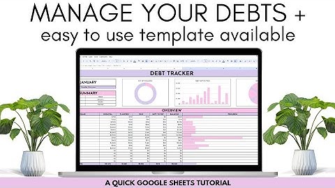 Master Your Finances: Create a Simple Debt Tracker on with Me + Template