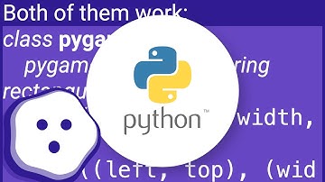 Pygame Rect, what are the arguments?