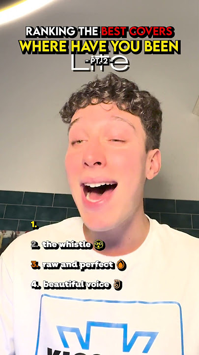 ranking the best of WHERE HAVE YOU BEEN trend