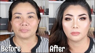 DOING MY MOM’S MAKEUP | TY LÊ