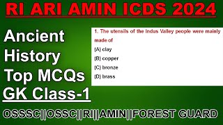 Ri Ari Amin History Mcq Question Osssc History Mcq Odisha History Mcq