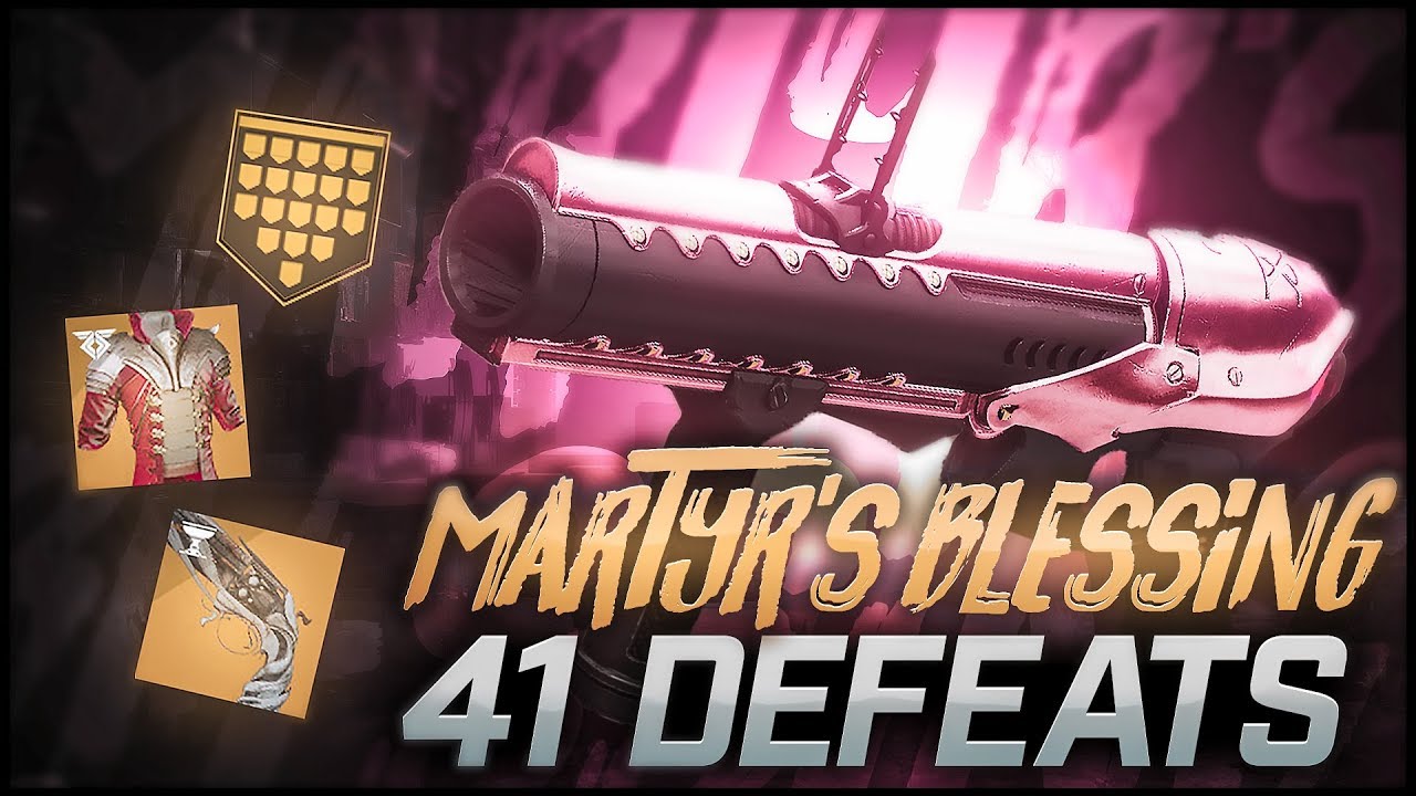 This is my favorite Grenade Launcher... Martyr's Retribution