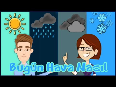 Bugün Hava Nasıl | Hava Durumu Öğreniyorum