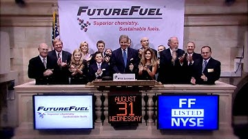 31 August 2011 FutureFuel at NYSE rings the NYSE Opening Bell