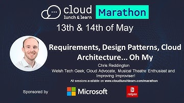 Requirements, Design Patterns, Cloud Architecture... Oh My