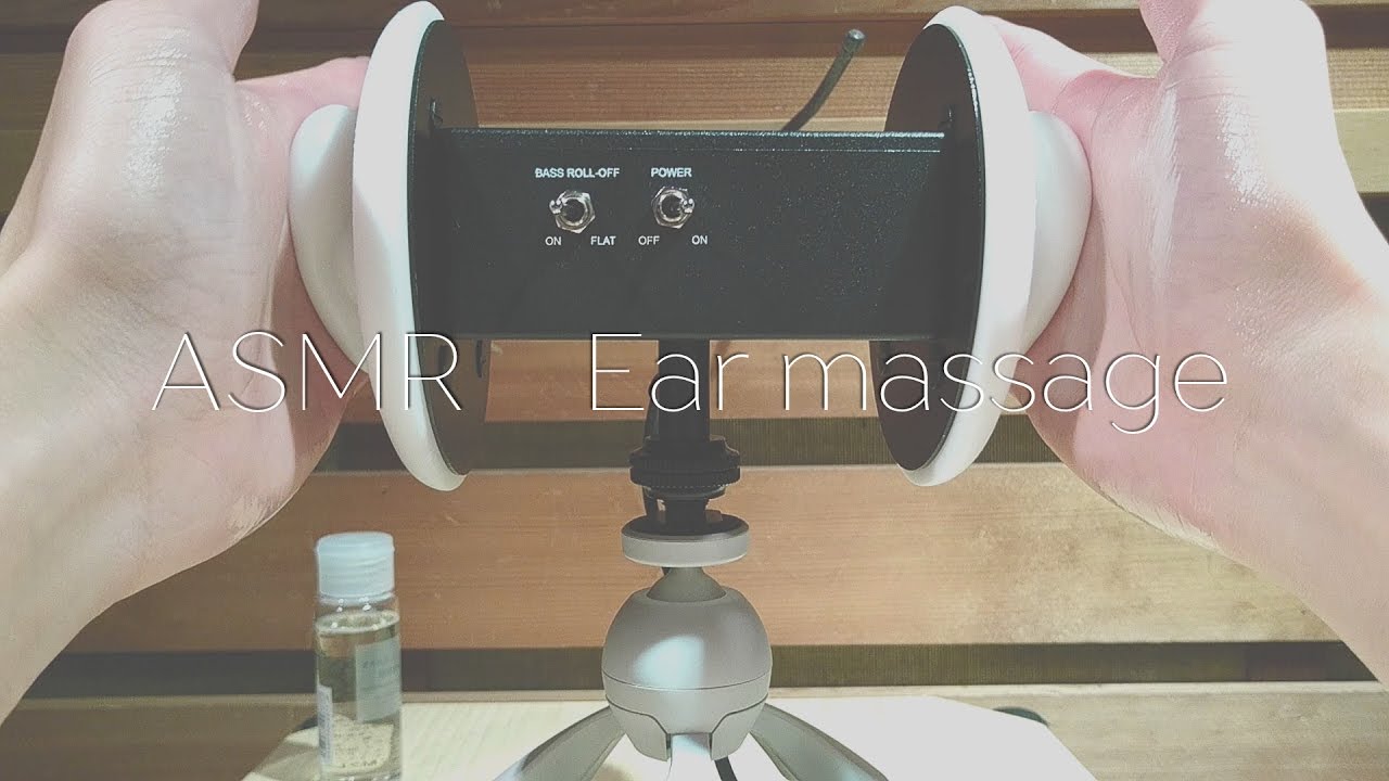 音フェチ[ASMR]耳のオイルマッサージ(Ear massage)