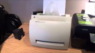Hp Laserjet 1100 Printer Review Youtube