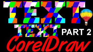 Corel Draw Tips & Tricks PIXELATE Text Effect Part 2