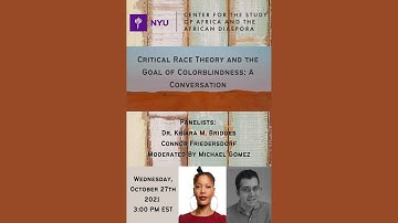 Critical Race Theory and the Goal of Colorblindness: A Conversation