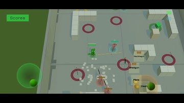 New top-down battle royale shooter brawler game under development! (Devlog, video 6)