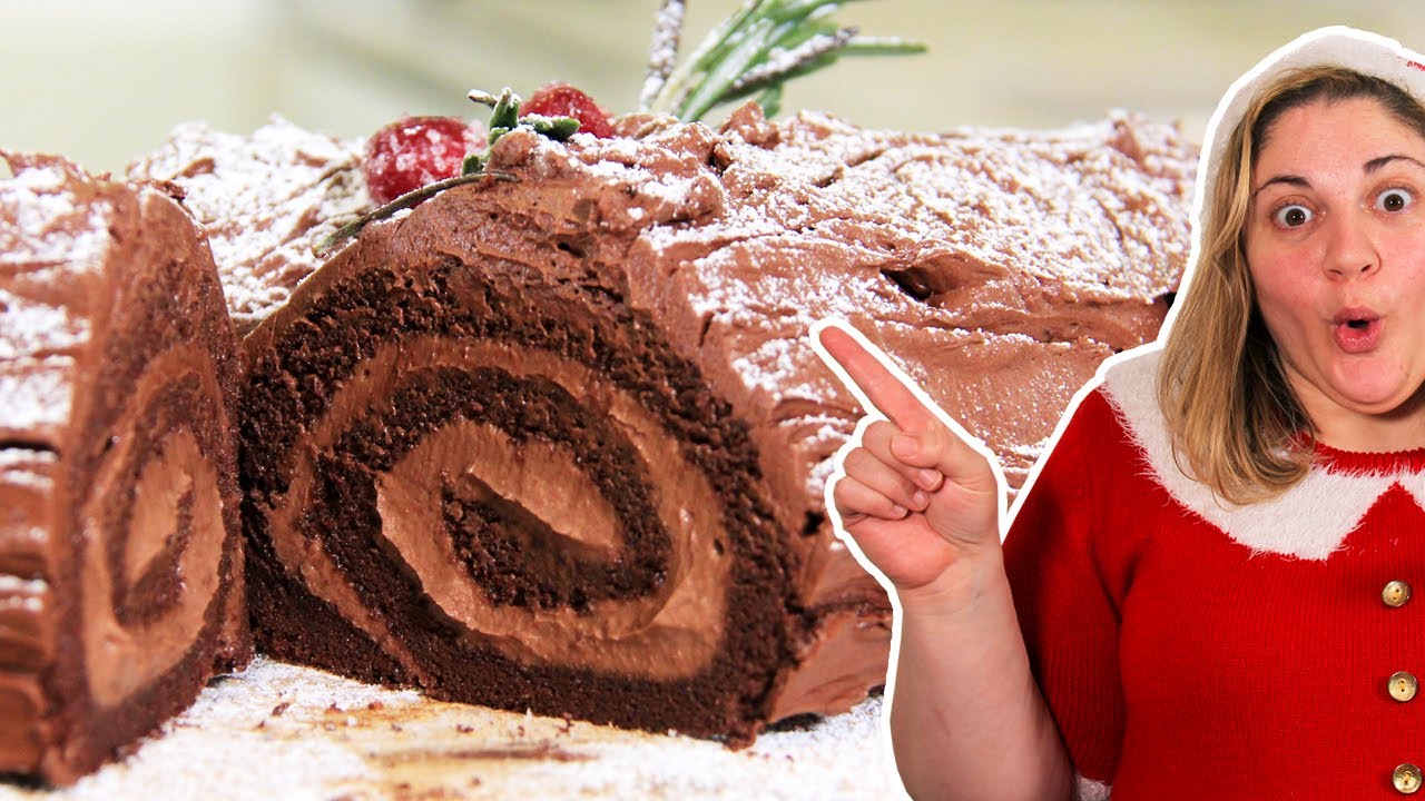 Yule Log (Buche de Noel) - Preppy Kitchen