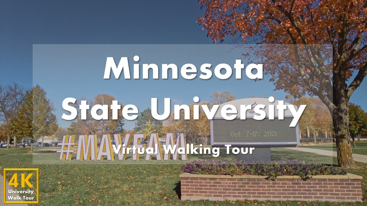 Minnesota State University, Mankato - Virtual Walking Tour 4k 60fps