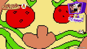 Peppino runs for his life while Paranoia plays (P-rank + A much bigger Pizzaface)