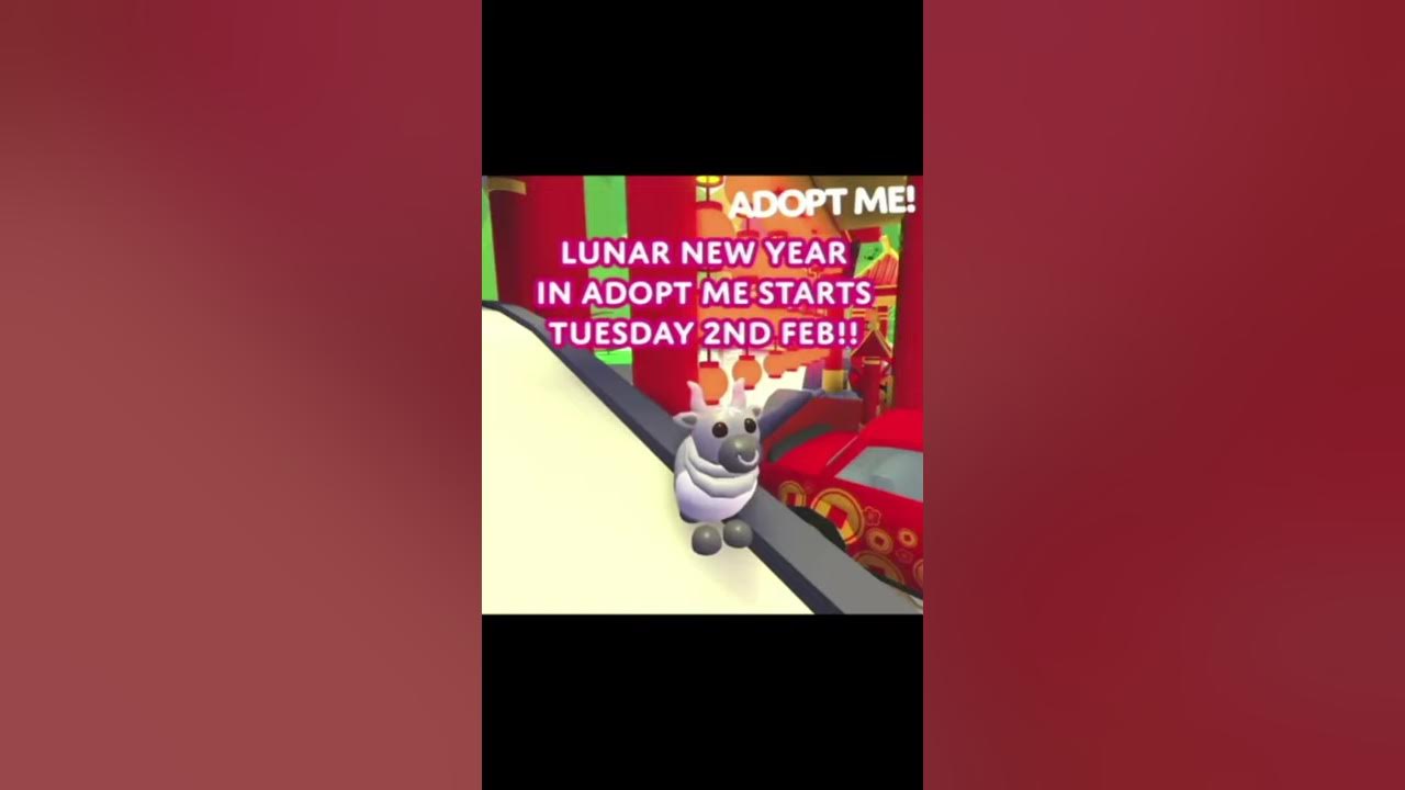 *NEW* Adopt me Chinese new year update release date shorts YouTube