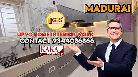 UPVC Modular Kitchen Madurai | Madurai Interiors | Home Design | 9344036866
