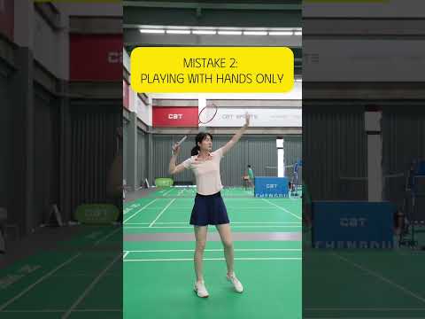 Why do you always smash the ball into the net? #badminton #shuttlesmash