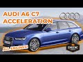 Audi A6 C7 ALL ENGINES ACCELERATION and SOUND (A6, S6, RS6)