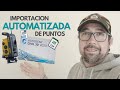 TOPOGRAFIA - IMPORTACION AUTOMATIZADA DE PUNTOS + CIVIL 3D | TOPOGRAFÍA | FRANK NUÑEZ