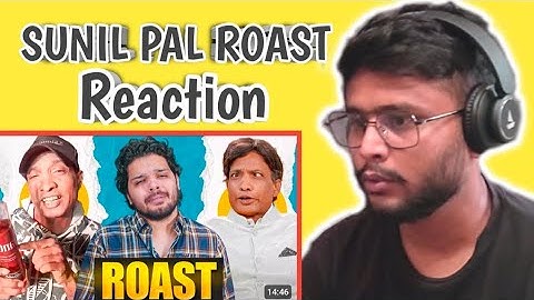 The most frustrated comedian  : sunil pal roast reaction #reaction #roast