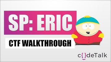 SP: Eric CTF Walkthrough