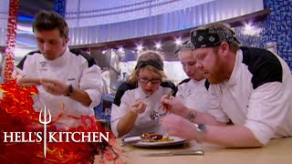 Black Jackets Try To Recreate Gordon Ramsay's Signature Dish | Hell's Kitchen