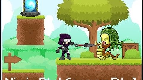 Scratch Tutorial | Ninja Platformer | Part 1 | How to make a platformer game in scratch