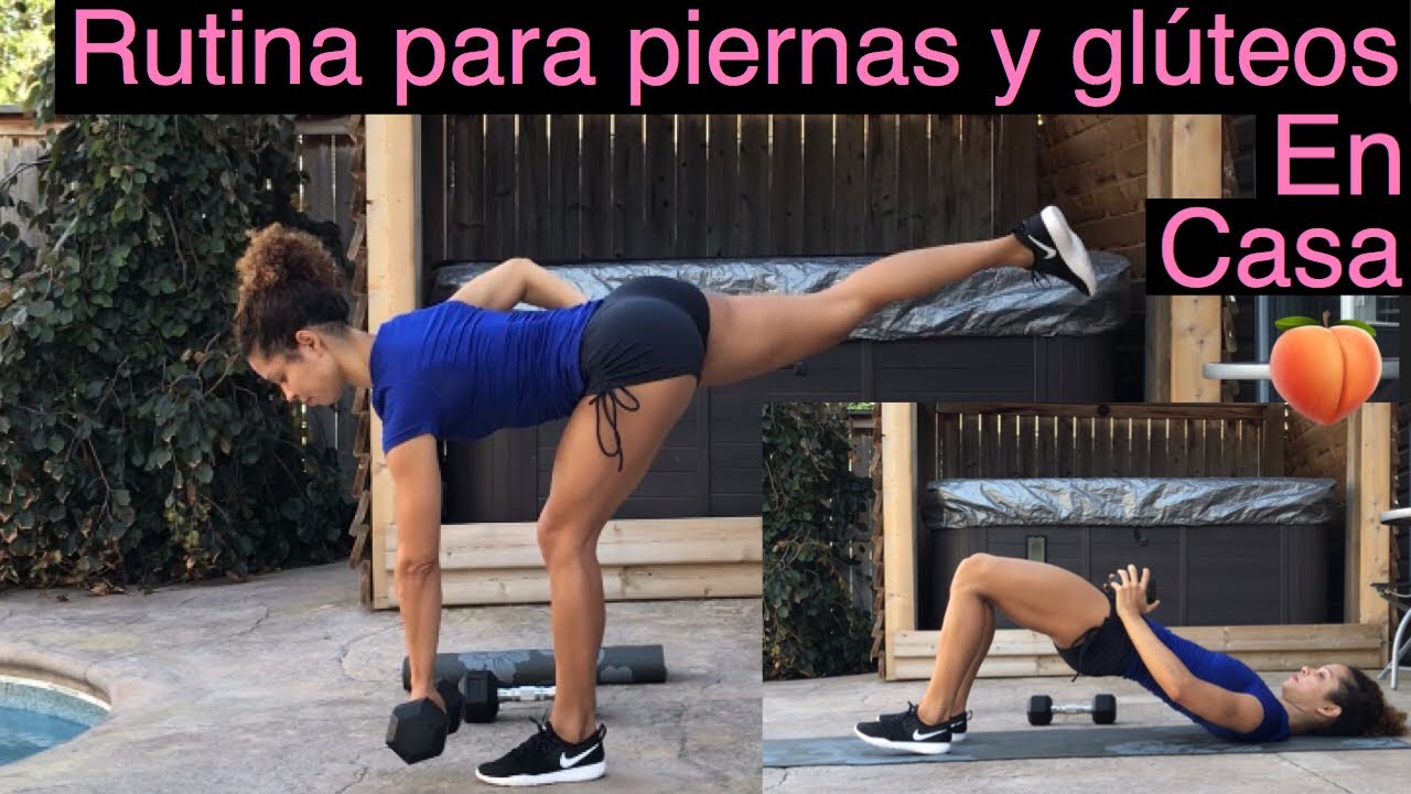 Rutina para piernas en casa/ Ejercicios para tonificar piernas y