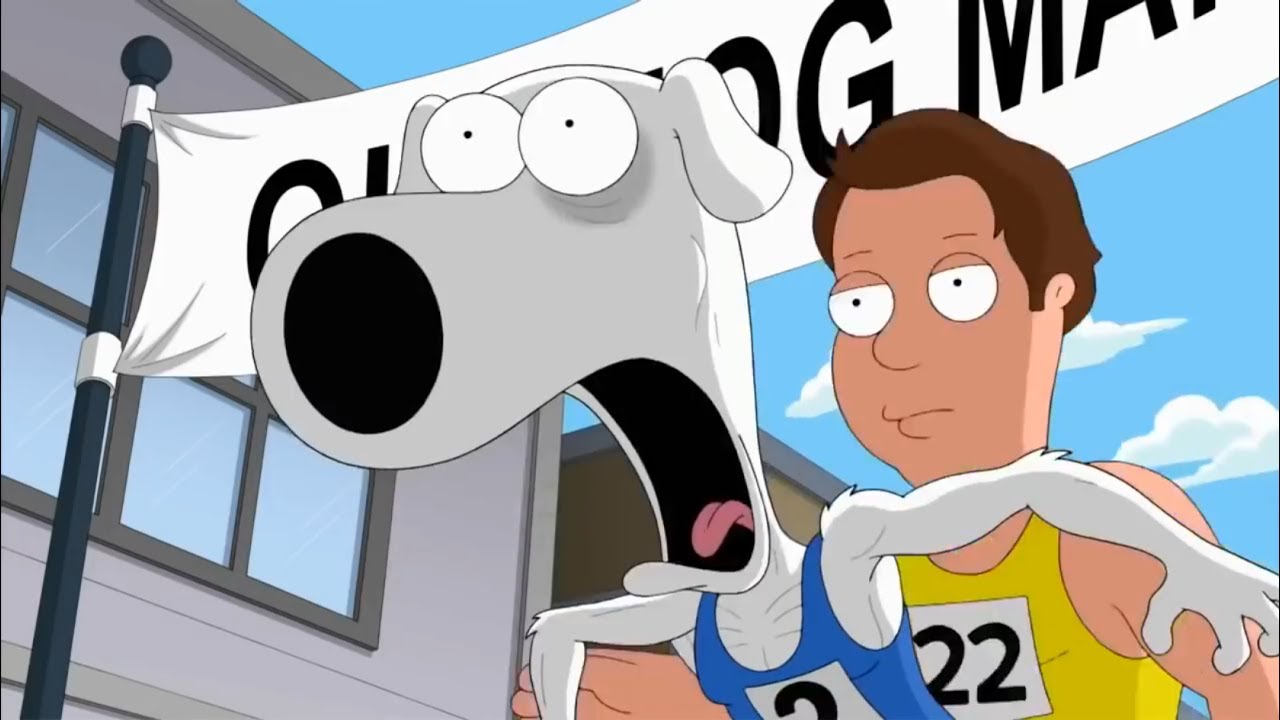 Family Guy Brian Breaks His Leg YouTube